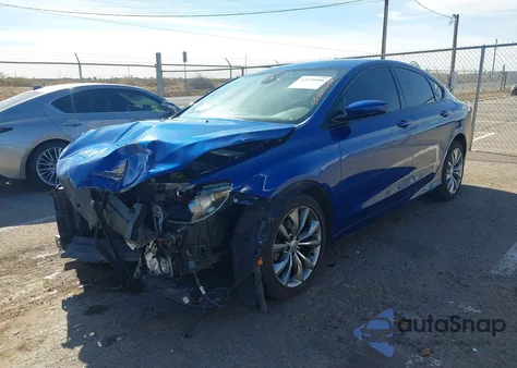 2016 Chrysler 200 S z USA, uszkodzony, nr VIN 1C3CCCBB8GN147155